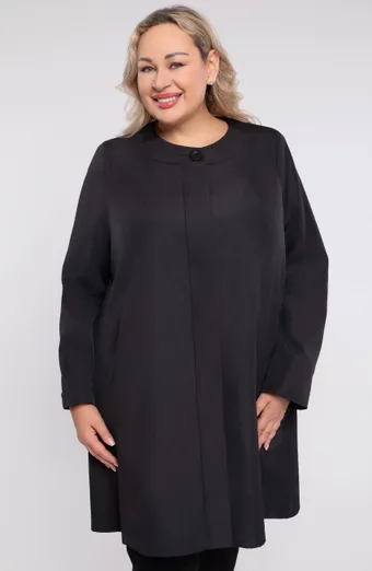 Elegants melns mētelis