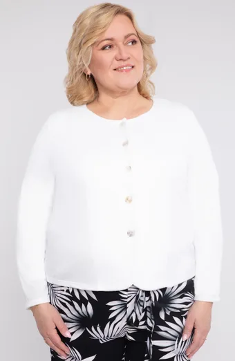 Balts džemperis