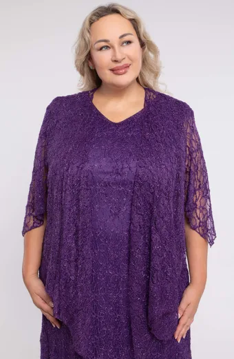 Violets mirdzošs bolero