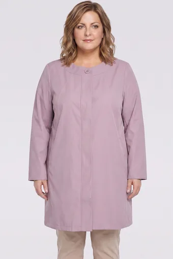 Elegants rozā mētelis