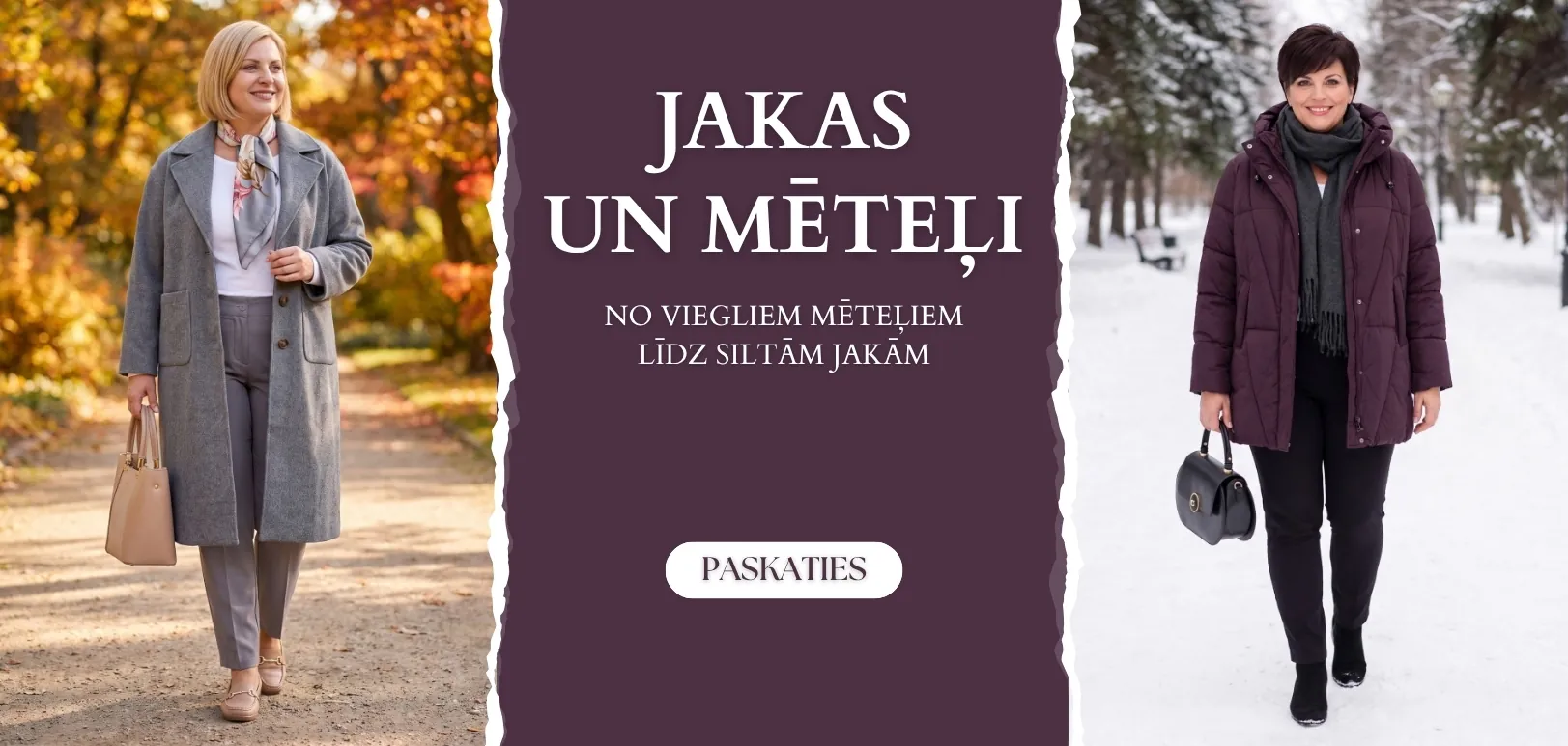 Sieviešu lielie izmēri jakas un mēteļi