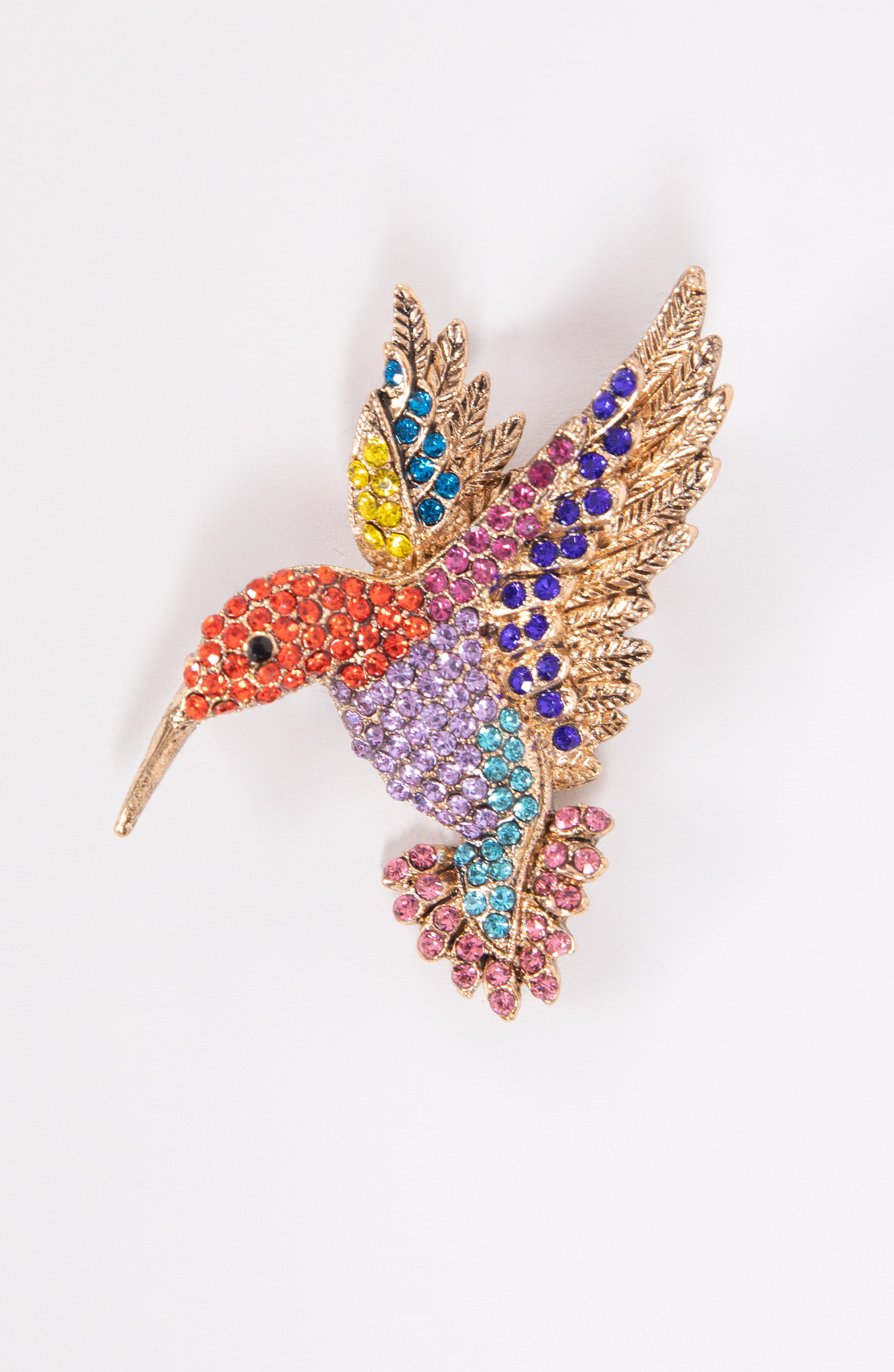 Krāsaina kolibri piespraude